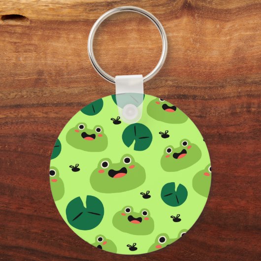 Funny Frogs Schlüsselanhänger (Vorderseite)