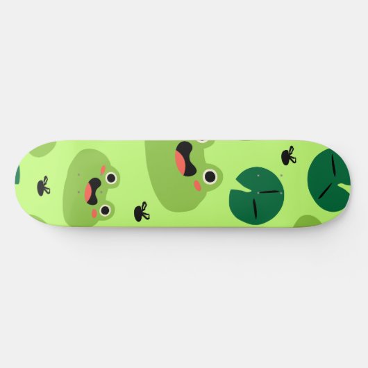 Funny Frogs Skateboard (Horizontal)