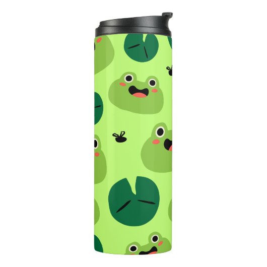 Funny Frogs Thermosbecher (Nach links gedreht)