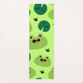 Funny Frogs Yogamatte (Vorderseite)