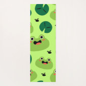 Funny Frogs Yogamatte (Rückseite)