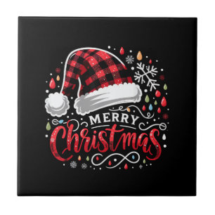 Funny Frohe Weihnachten Fliese