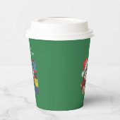 Funny Frohe Weihnachten & Happy New Year in Spanis Pappbecher (Links)