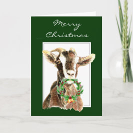 Funny Frohe Weihnachten von Old Goat Animal, Spaß