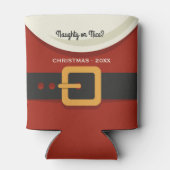 Funny Frohe Weihnachten Weihnachten Weihnachtsmann Dosenkühler (Rückseite)