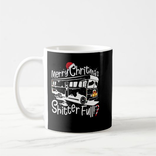 Funny Frohe Weihnachtsbriefe Vollblut Sweater 2 Kaffeetasse (Links)