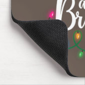 Funny fröhlich und hell Weihnachten Lichter Weihna Mousepad (Ecke)