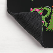 Funny fröhlich und hell Weihnachten Weihnachten We Mousepad (Ecke)