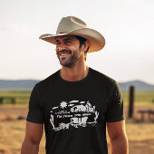 Funny "From the 1900s" Cart & Oxen T-Shirt