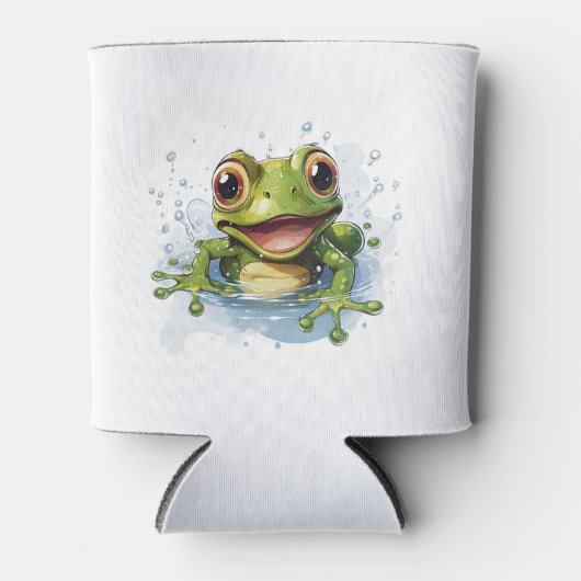 Funny Frosch Dosenkühler (Vorderseite)