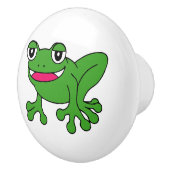 Funny Frosch Keramikknauf (Rechts)