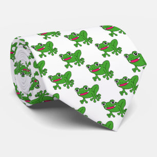 Funny Frosch Krawatte