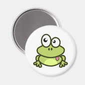 Funny Frosch Magnet (Vorderseite/Rückseite)