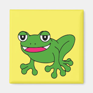 Funny Frosch Magnet