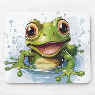 Funny Frosch Mousepad