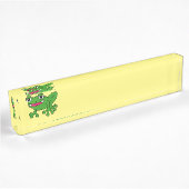 Funny Frosch Namensplakette
