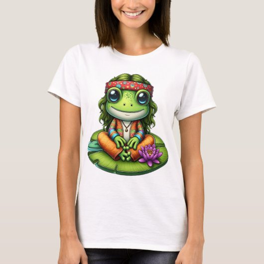 Funny Frosch T-Shirt (Vorderseite)