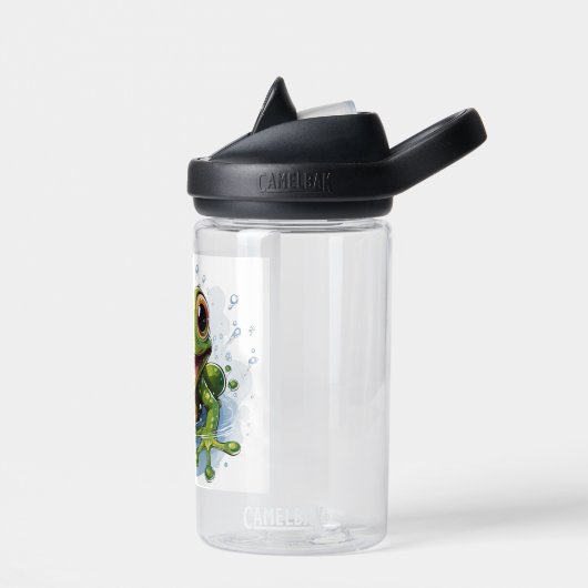 Funny Frosch Trinkflasche (Links)
