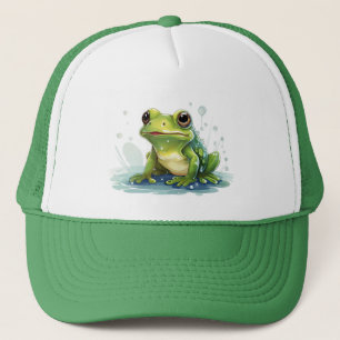 Funny Frosch Truckerkappe
