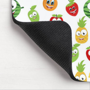 Funny Fruchtgums mit Gesichtsmuster Mousepad