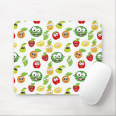 Funny Fruchtgums mit Gesichtsmuster Mousepad (Mit Mouse)