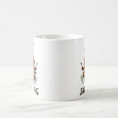 Funny Fruit - Himbeere nur Jamming Kaffeetasse (Mittel)