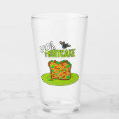 Funny Fruitcake Button Glas (Vorderseite)
