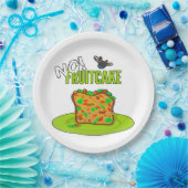 Funny Fruitcake Pappteller (Party)