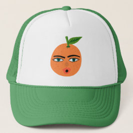 Funny Fruits Orange Citrus Truckerkappe