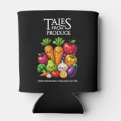 Funny Fruits Veggies Tales from Produce Grocery Dosenkühler (Rückseite)