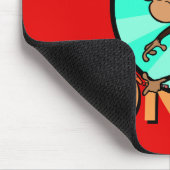 FUNNY FRUSTRATED MONKEY HORIZONTAL MOUSE PAD MOUSEPAD (Ecke)