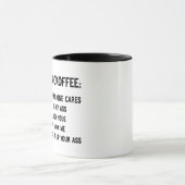 Funny Fuc*k Off Coffee, Funny Gift Ideas für Ihn Tasse (Zentrum)