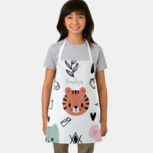 Funny fügen Sie Ihr Logo Kinder Schürze (Insitu)