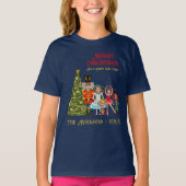 Funny fügen Sie Ihre Gesichtspflege Nutcracker Fam T-Shirt (Vorderseite)