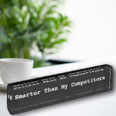 Funny Führungskraft Desk Name Teller Namensplakette