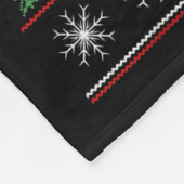 Funny Full Of Christmas Cheer Beer Ugly Matching C Fleecedecke (Ecke)