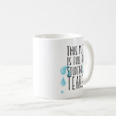 Funny Full of Students trängt Kaffee-Tasse Kaffeetasse (VorderseiteRechts)