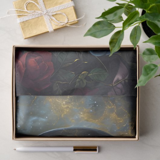 Funny fun Maus mit Hut Seidenpapier (Geschenk)