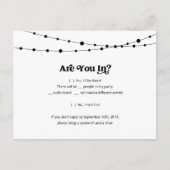 Funny & Fun Sushi UAWG Postcard - Kraft Einladungspostkarte (Vorderseite)