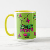 Funny Funky Niedlich Zombie Antidote Loading.. Tasse (Links)