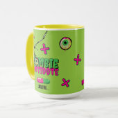 Funny Funky Niedlich Zombie Antidote Loading.. Tasse (Vorderseite Links)