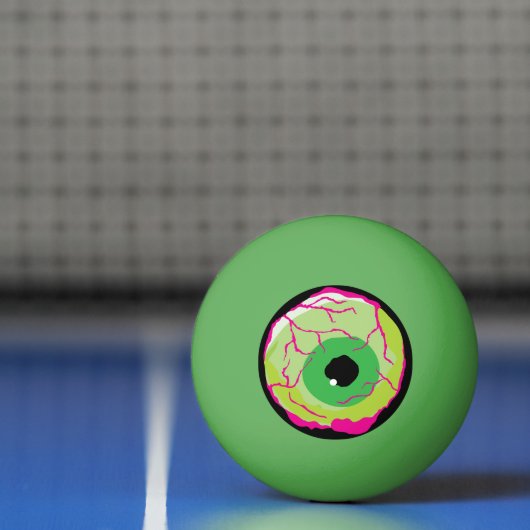 Funny Funky Zombie Eyeball Beer oder Tischtennisball (Netto)