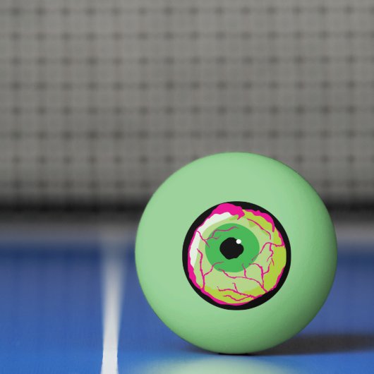 Funny Funky Zombie Eyeball Beer oder Tischtennisball (Netto)