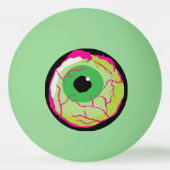 Funny Funky Zombie Eyeball Beer oder Tischtennisball (Vorderseite)