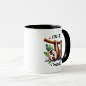 Funny Funny Fight Fakt Tasse (VorderseiteRechts)