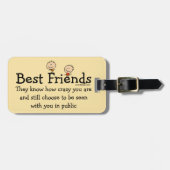 Funny Funny Gepäckanhänger (Vorderseite horizontal)