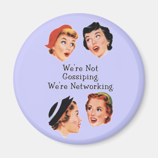 Funny Funny Ladys Magnet (Vorne)