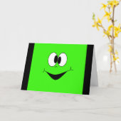 Funny Funny Lime Green Geburtstagkarte Karte (Gelbe Blume)