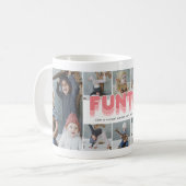 Funny Funtie Auntie Foto Collage Kaffeetasse (Vorderseite Links)
