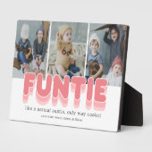 Funny Funtie Tante Foto Plaque Fotoplatte (Seite)